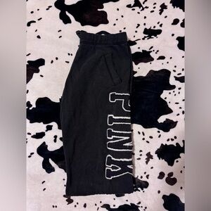 PINK Victoria's Secret Black Lounge Pants